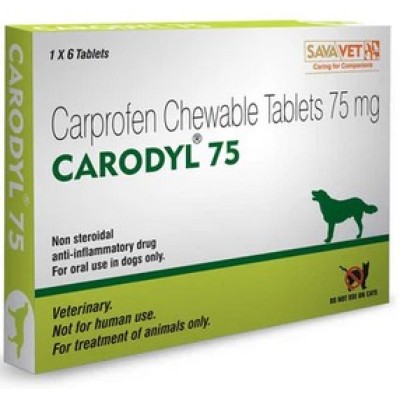 SAVAVET CARODYL 75  TABLETS